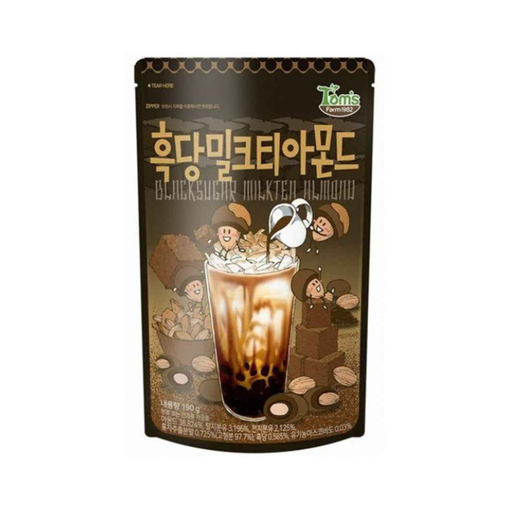 BLACK SUGAR MILK TEA AMOND 190g